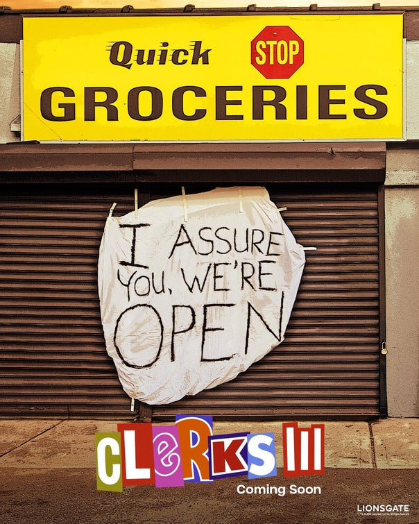 1000 piece jigsaw puzzle for the movie poster: Clerks III (2022) ver2