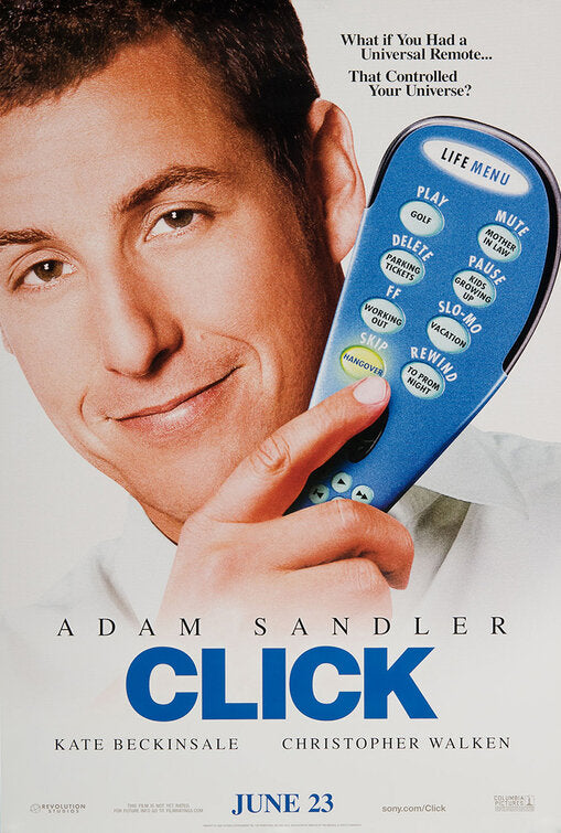 the movie poster: Click (2006)