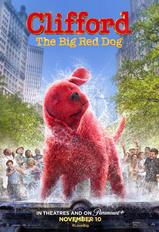 1000 piece jigsaw puzzle for the movie poster: Clifford the Big Red Dog (2021) ver2