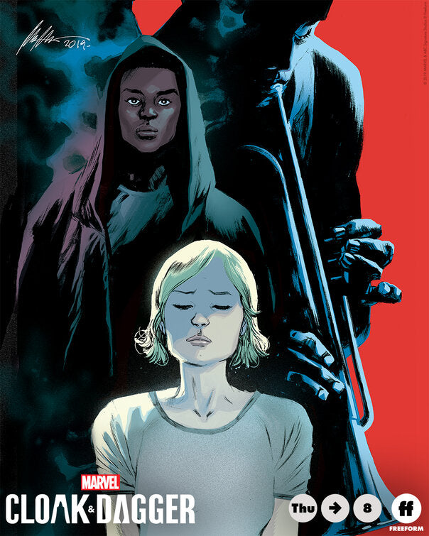 1000 piece jigsaw puzzle for tv poster: Cloak & Dagger, ver13