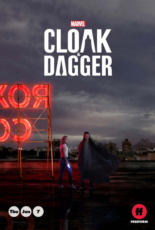 1000 piece jigsaw puzzle for tv poster: Cloak & Dagger, ver2