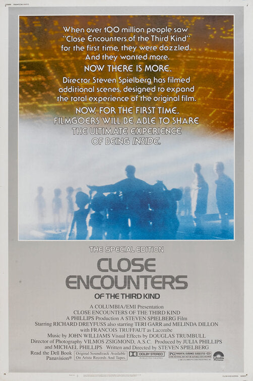 the movie poster: Close Encounters of the Third Kind (1977) ver4