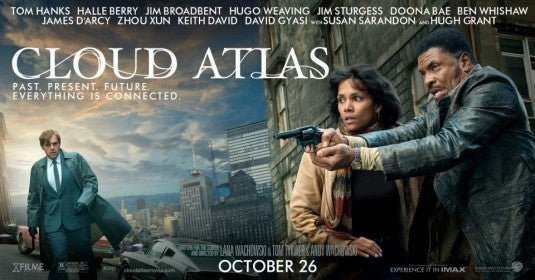 1000 piece jigsaw puzzle for the movie poster: Cloud Atlas (2012) ver10