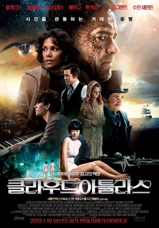 1000 piece jigsaw puzzle for the movie poster: Cloud Atlas (2012) ver13