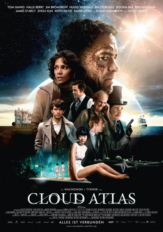 1000 piece jigsaw puzzle for the movie poster: Cloud Atlas (2012) ver2