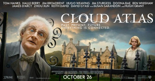 1000 piece jigsaw puzzle for the movie poster: Cloud Atlas (2012) ver9