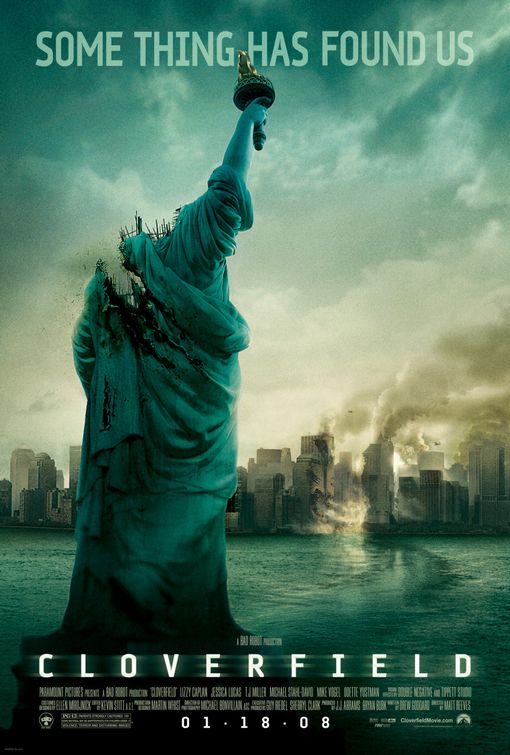 the movie poster: Cloverfield (2008) ver2