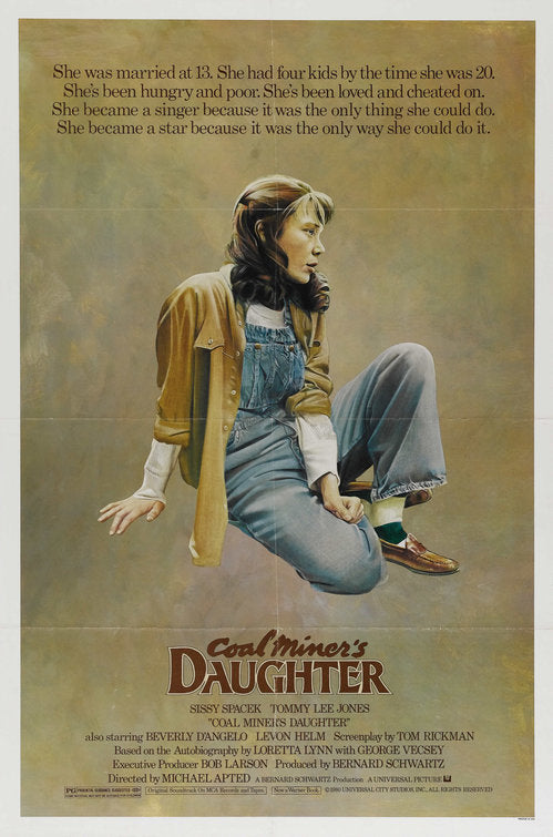 the movie poster: Coal Miner's Daughter (1980) ver2