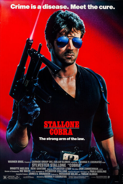 the movie poster: Cobra (1986)