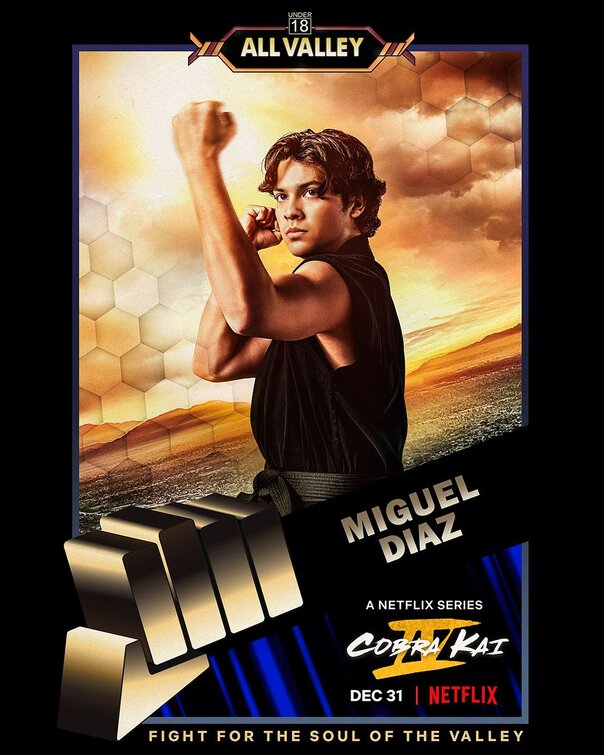 1000 piece jigsaw puzzle for tv poster: Cobra Kai, ver14