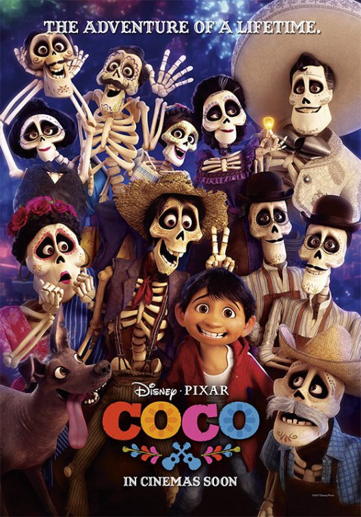 1000 piece jigsaw puzzle for the movie poster: Coco (2017) ver17