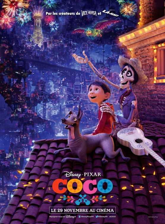 1000 piece jigsaw puzzle for the movie poster: Coco (2017) ver8