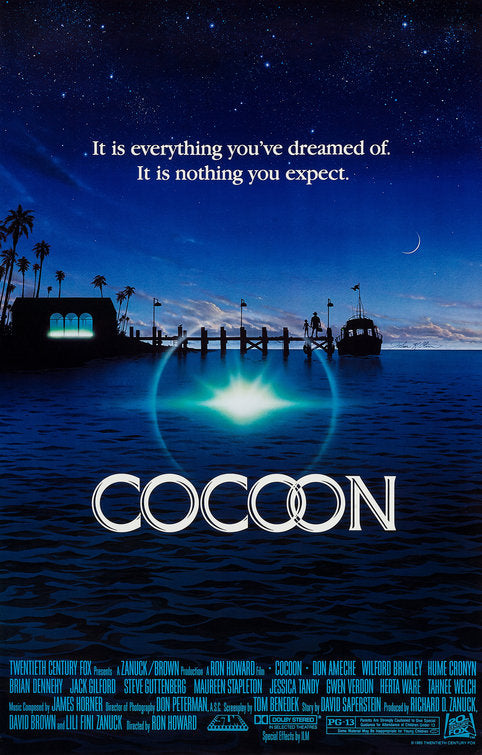 the movie poster: Cocoon (1985)