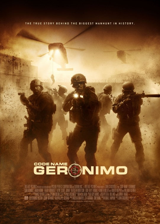 1000 piece jigsaw puzzle for the movie poster: Code Name: Geronimo (2012)