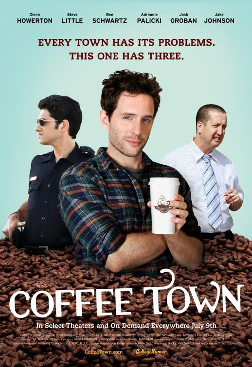 1000 piece jigsaw puzzle for the movie poster: Coffee Town (2013)