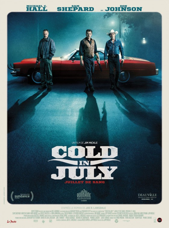 1000 piece jigsaw puzzle for the movie poster: Cold in July (2014) ver4