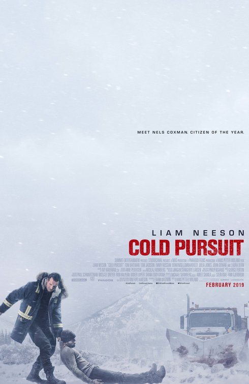 1000 piece jigsaw puzzle for the movie poster: Cold Pursuit (2019) ver2