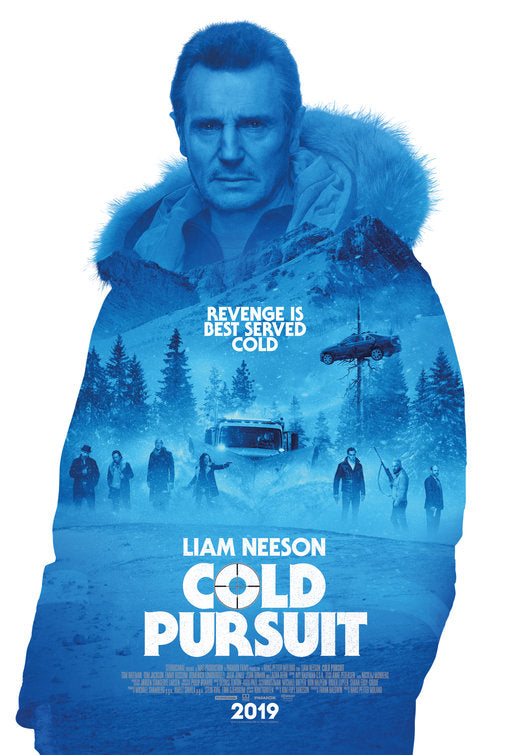 1000 piece jigsaw puzzle for the movie poster: Cold Pursuit (2019) ver4