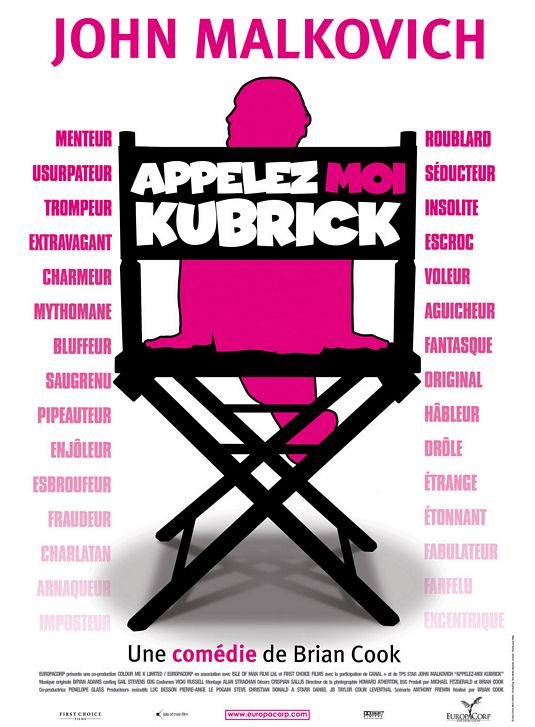 the movie poster: Colour Me Kubrick: A True...ish Story (2007) ver2