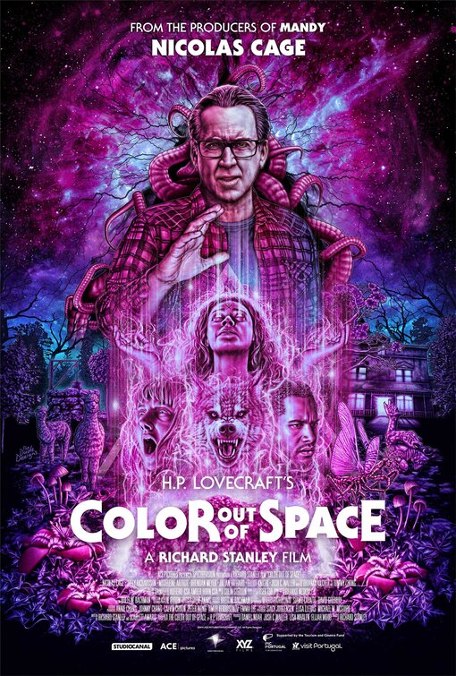 1000 piece jigsaw puzzle for the movie poster: Color Out of Space (2020) ver3