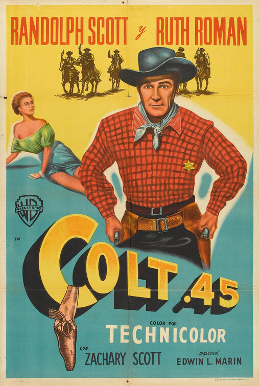 1000 piece jigsaw puzzle for the movie poster: Colt .45 (1950) ver2