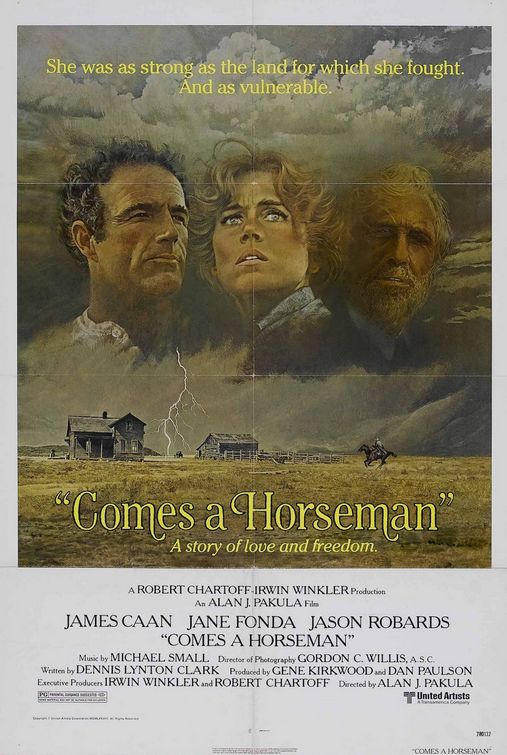 the movie poster: Comes a Horseman (1978)