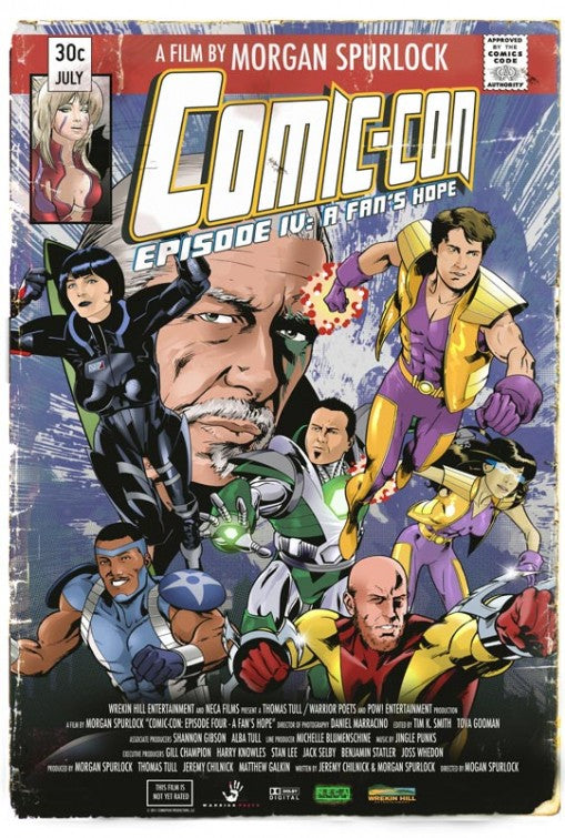 1000 piece jigsaw puzzle for the movie poster: Comic-Con Episode Four: A Fan's Hope (2012)