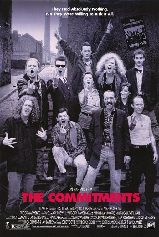 the movie poster: The Commitments (1991)