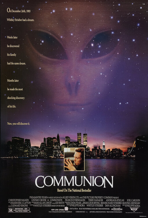 1000 piece jigsaw puzzle for the movie poster: Communion (1989)