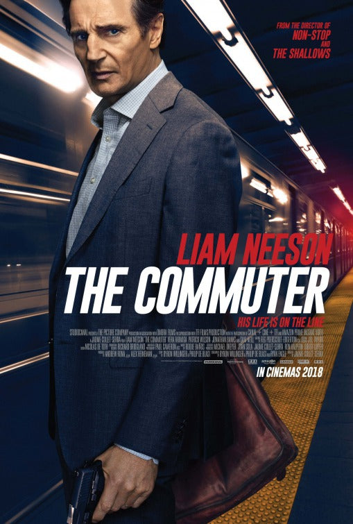 1000 piece jigsaw puzzle for the movie poster: The Commuter (2018) ver3