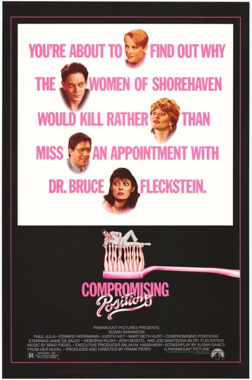 1000 piece jigsaw puzzle for the movie poster: Compromising Positions (1985)