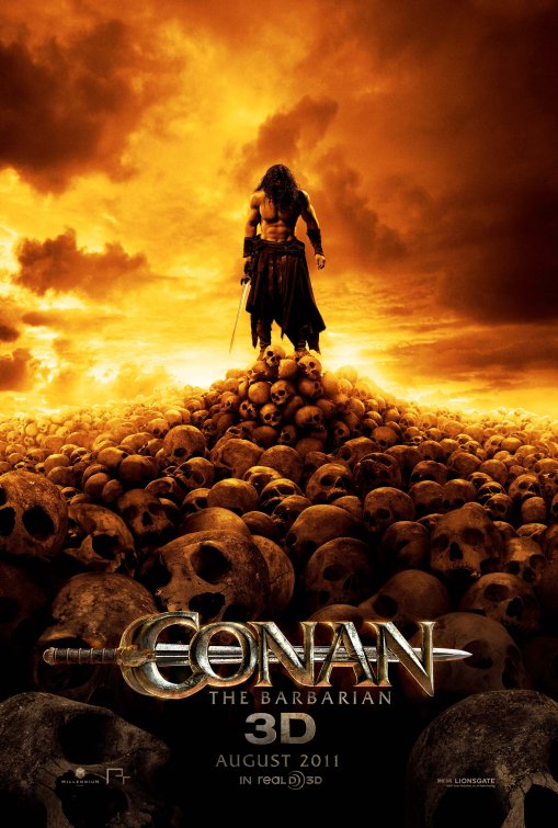 1000 piece jigsaw puzzle for the movie poster: Conan the Barbarian (2011)