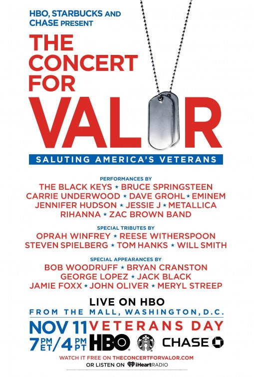 1000 piece jigsaw puzzle for tv poster: The Concert for Valor