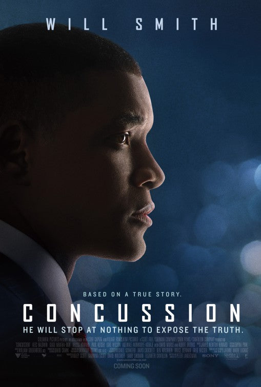 1000 piece jigsaw puzzle for the movie poster: Concussion (2015) ver3