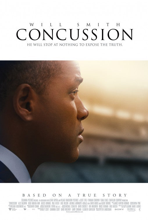 1000 piece jigsaw puzzle for the movie poster: Concussion (2015) ver4