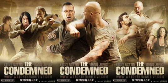 the movie poster: The Condemned (2007) ver3