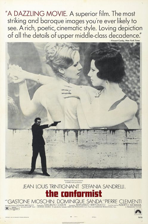 the movie poster: The Conformist (1970)
