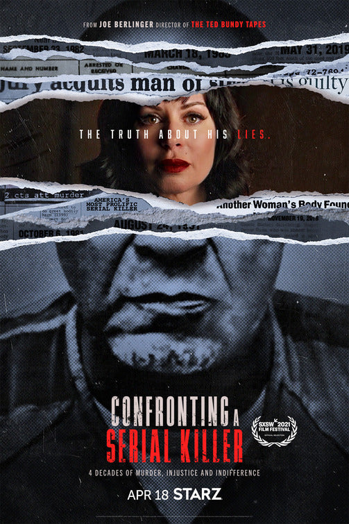 1000 piece jigsaw puzzle for tv poster: Confronting A Serial Killer