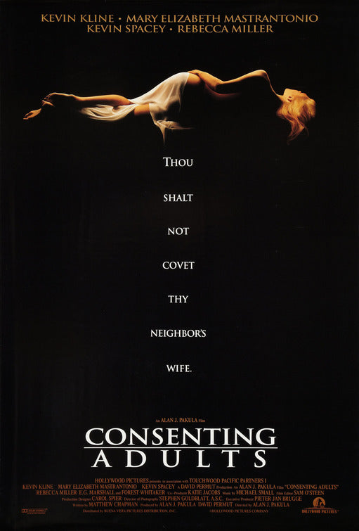 the movie poster: Consenting Adults (1992)