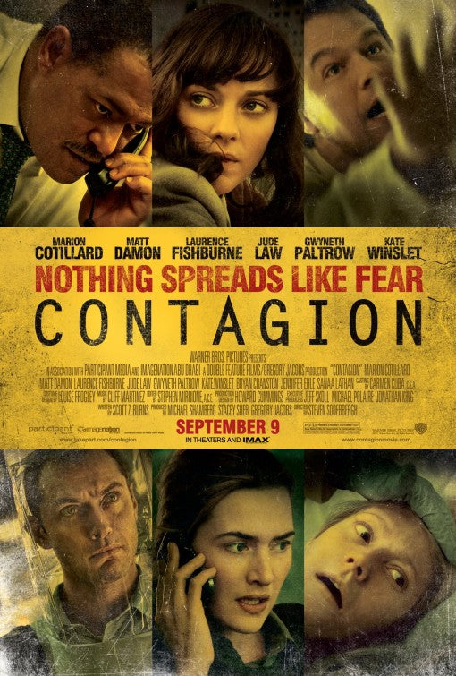 1000 piece jigsaw puzzle for the movie poster: Contagion (2011) ver8