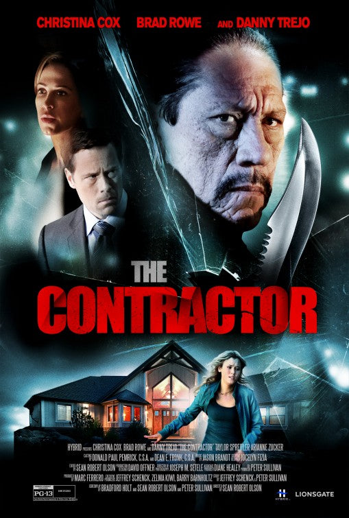 1000 piece jigsaw puzzle for the movie poster: The Contractor (2013)