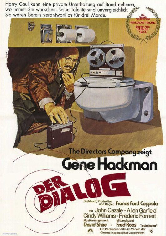 the movie poster: The Conversation (1974) ver2