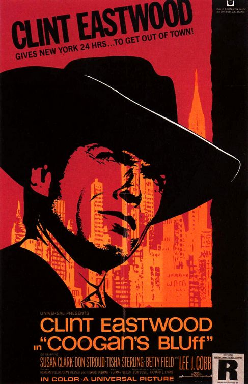 the movie poster: Coogan's Bluff (1968)