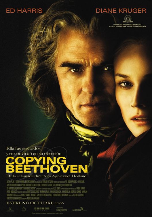the movie poster: Copying Beethoven (2006)