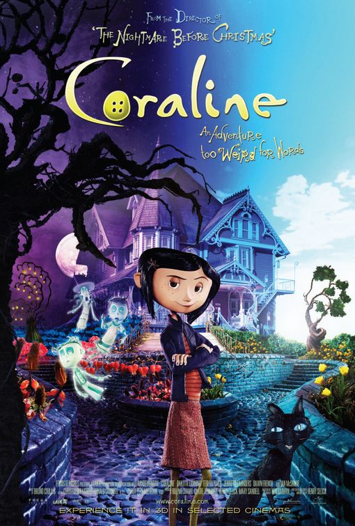 the movie poster: Coraline (2009) ver2