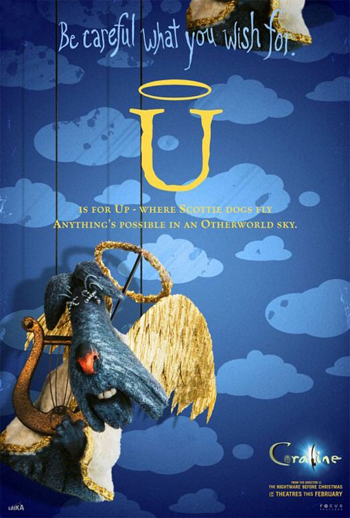 the movie poster: Coraline (2009) ver23