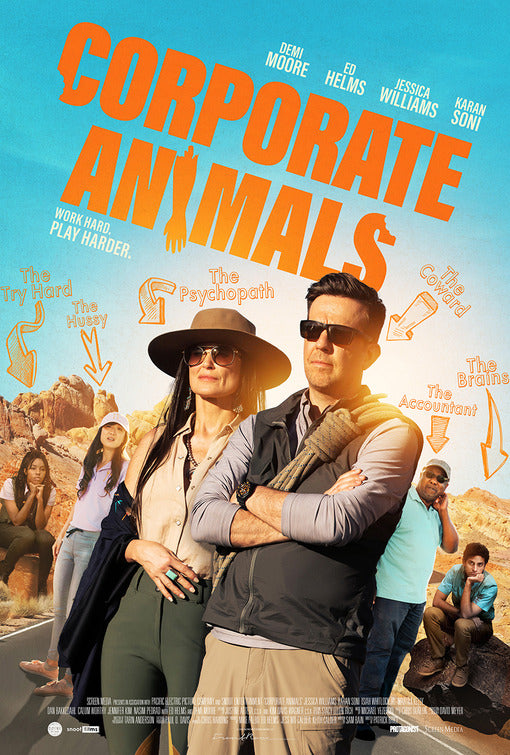 1000 piece jigsaw puzzle for the movie poster: Corporate Animals (2019) ver2