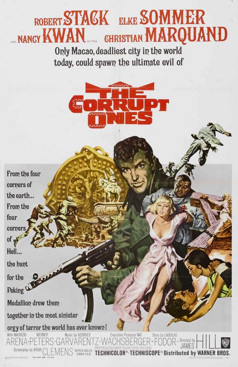 the movie poster: The Corrupt Ones (1967)