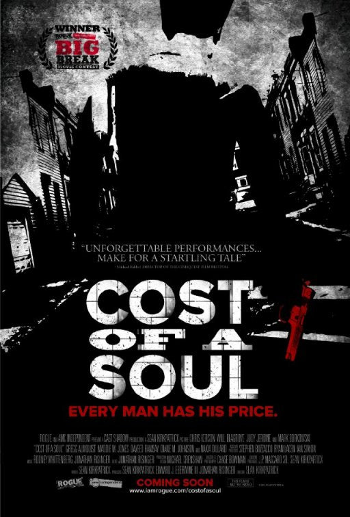 1000 piece jigsaw puzzle for the movie poster: Cost of a Soul (2011)