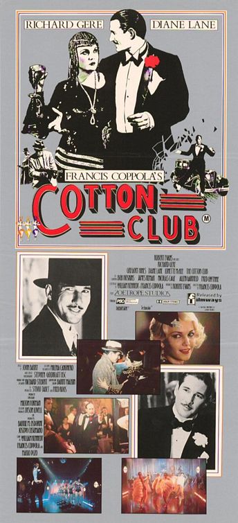 the movie poster: The Cotton Club (1984) ver3